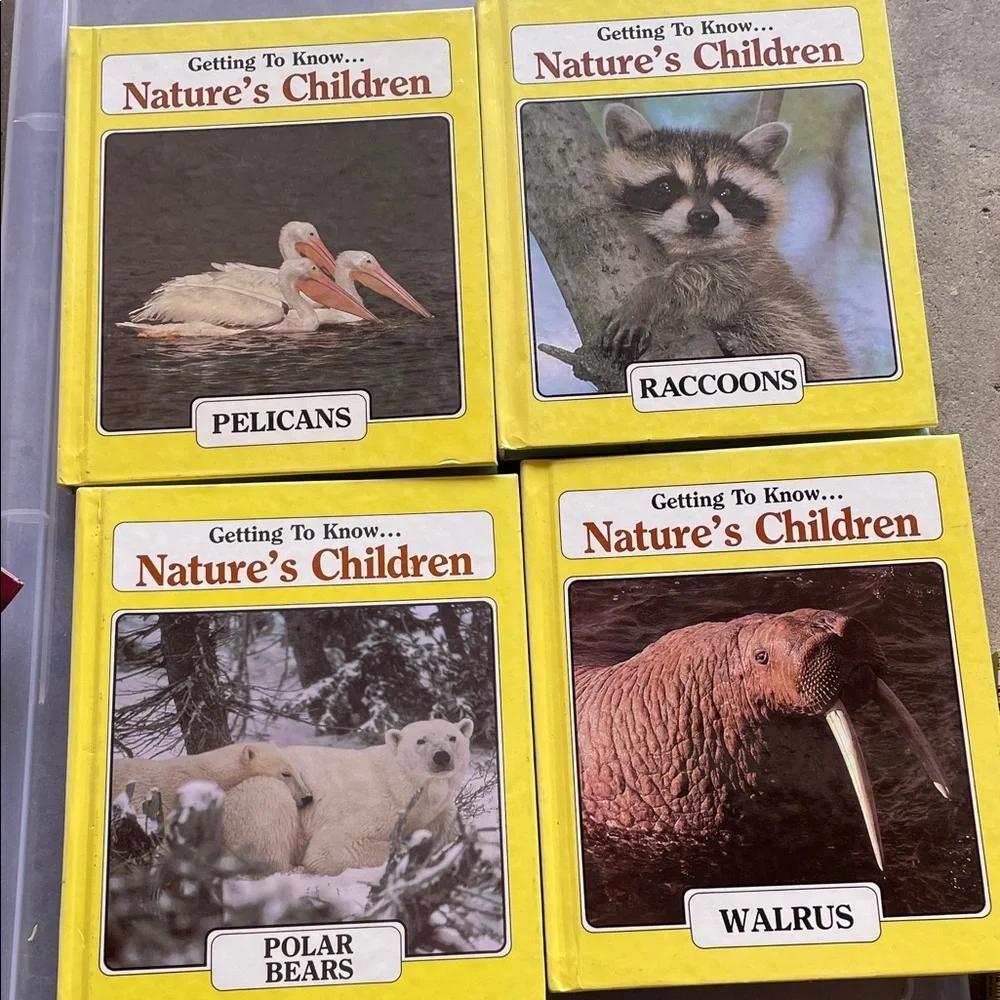 Nature’s children 8 books collection